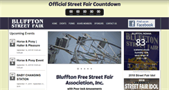 Desktop Screenshot of blufftonstreetfair.com