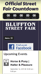 Mobile Screenshot of blufftonstreetfair.com